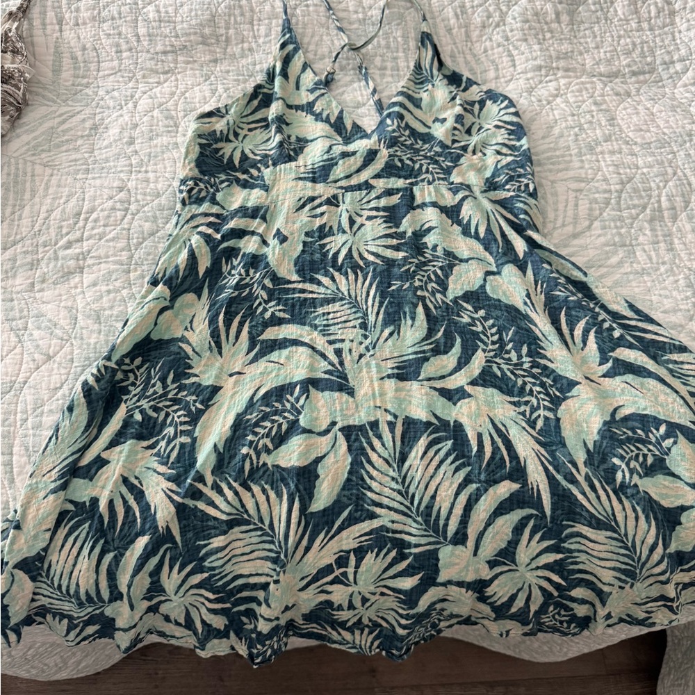 Rip Curl tropical print dress